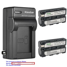 Kastar Battery AC Wall Charger for Sony NP-F330 NP-F550 NP-F570 & Sony BC-VM50 picture
