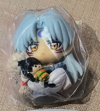 Japanese anime InuYasha Gyu-cot mini figure Sesshomaru Gashapon picture