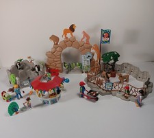 Playmobil 6634 City Life Large City Zoo Set - 97 % Complete with Box and Manual  picture