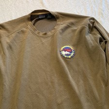 VTG USA Rock-It Cargo Logistics Long Sleeve Organic Cotton Patagonia. Mens Large picture