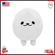 NEW HOT 20cm Egg Dog White Plush Doll Stuffed Plush Pillow Toys Simulation Funny picture