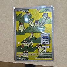 Pokemon TCG Pidgey 207/197 SV03 Obsidian Flames Illustration Rare Holo ENG picture