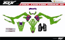 Fit Kawasaki KX450F (2019 20 21 22 2023) KX250F (2021 22 23 2024) graphic kit kx picture
