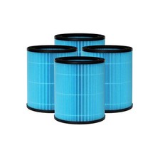 Nispira AP0601 2-In-1 True HEPA Filter for AirTok Air Purifier AP0601-RF 4 Pack picture