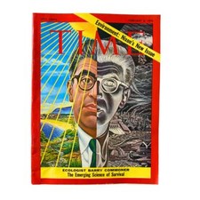 VTG Time Magazine February 2 1970 Ecologist Barry Commoner No Label picture