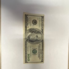 2006 $100 Federal Reserve Banknote Federal Reserve Note AC25465848A picture