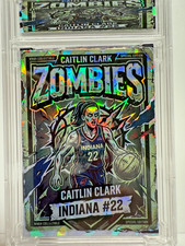 2026 WNBA Indiana Caitlin Clark Zombies Anime Refracto Basketballr cv rc picture