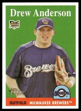 2007 Topps Heritage Drew Anderson Rookie Milwaukee Brewers #283 picture