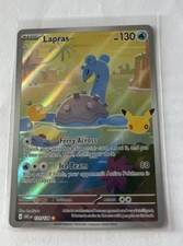 Lapras 131/128 Me: 30th Celebration Holo Illustration Rare picture