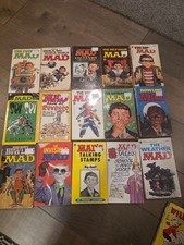 Lot 15 Vintage MAD Magazine Paperback Books Spy vs Spy Howling Voodoo Rip-Off picture