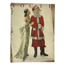 Vogue Magazine December 15, 1946 Dorian Leigh Ray Bolger GD Interior picture