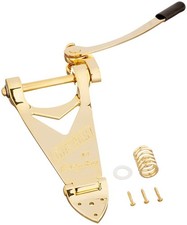 Bigsby B6G Gold Vibrato Tremolo Tailpiece, Gretsch Guitar Logo, 006-0143-100 picture