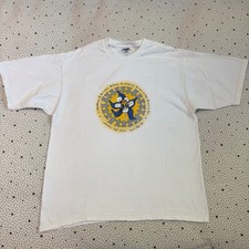 Vintage 1999 Columbine High School Memorial Shirt Size Large White CHS picture