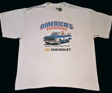 Vintage Chevrolet America’s Favorites Atlanta Braves Baseball Rare XL T-Shirt picture