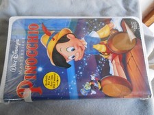VINTAGE PINOCCHIO MASTERPIECE VCR TAPE VHS 1993 SEALED WALT DISNEY ORIG OWNER picture