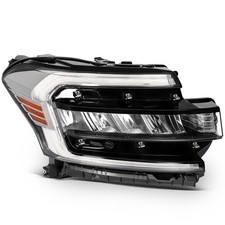 Chrome Full LED Headlight L+R Side with DRL Bulb for 2022-2024 Ford Expedition picture