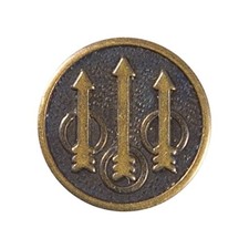 Beretta® - Trident Logo Medallion Grip Insert / Round - Genuine picture