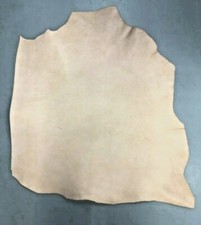 2/3oz Veg Tan leather cowhide Tooling wallet belt strap strip 2 to 3 square feet picture