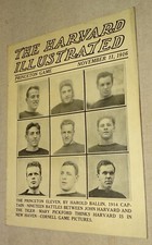 November 1916 The Harvard Illustrated - The Princeton Game Issue (Football, etc. picture