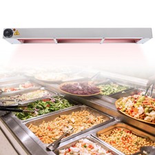 36 Inch Commercial Food Heat Lamp 110V 600W Infrared Food Warmer Strip Heater picture