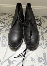 NEW Vintage 1980 Weinbrenner Military Steel Toe Chukka Boots Jet Fuel 8R picture
