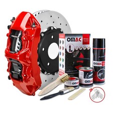 OMAC Brake Caliper Epoxy Based Car Paint Kit Texas Red Glossy High-Temp picture