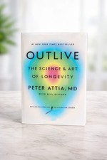 Outlive: The Science & Art of Longevity by Peter Attia MD Paperback New picture