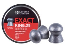 JSB Match 350 Count EXACT KING Domed 6.35mm .25 Caliber Premium Airgun Pellets picture