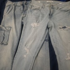 Pacsun Stacked Skinny Jean Lot Of 9 Hollister picture