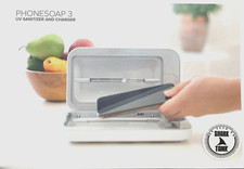 Phone Soap 3 UV Sanitizer and Charger for Cell Phone (WHITE) picture