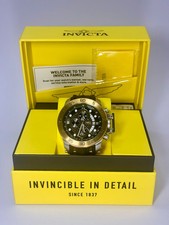 19253 Invicta I Force 51mm Stainless Steel Black Dial Chronograph Watch picture
