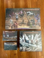Gloomhaven Crimson Scales  +Trail of Ashes  RARE + ALL Minis ALL-IN SHRINK NEW picture