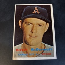1957 Topps - Scarce Series Mickey McDermott #318 picture