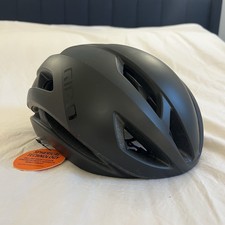NWT Giro Aries Spherical MIPS Matte Black Cycling Helmet - Size Large - 59-63cm picture