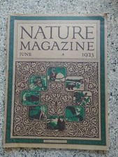 NATURE MAGAZINE JUNE, 1923...VOL.1 NO.6..GREAT CONDITION picture
