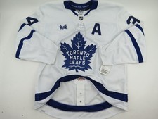 Auston Matthews Adidas Toronto Maple Leafs Game Issued Authentic Hockey Jersey picture