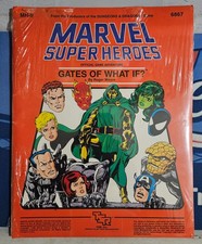 1986 TSR Marvel Super Heroes Gates of What If MH9 6867 Sealed RPG Module picture