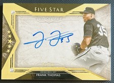 2018 Topps Five Star - Five Star Signatures Frank Thomas #FSS-FT /35 (AU) picture
