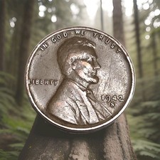 * 1942 S Lincoln Wheat Cent/ Penny ☆   picture