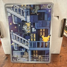 30th Anniversary Celebrations Alolan Meowth 139/128 MINT picture