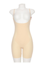 SPANX S10108 Womens Soft Nude Trust Your Thinstincts Open-Bust Bodysuit Size M picture