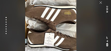 adidas Italia 70s Earth Strata Suede Low Top Lace-Up Sneakers Brown/White JS1342 picture