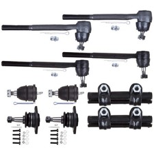 10pc Front Ball Joint Tie Rod End Sleeve Kit for Buick Chevy Olds Pontiac picture