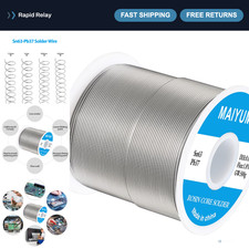 0.8mm 500g 63/37 Tin Lead Rosin Core Solder Wire for Electronics, DIY Projects picture