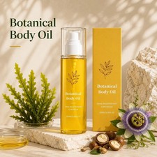 Evora Botanical Body Oil Hydrating Firming Moisturizer For Crepey Dry Skin Care picture