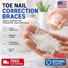 Ingrown Toenail Correction Patch 10/20/50PCS Ultra Thin Nail Straightener Kit picture