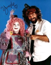WWF Yurple The Clown Hand Signed Mankind 1999 Attitude WWE Wrestling 11X14 Photo picture