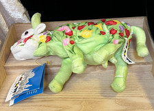 2000 Cow Parade Plush Cow with flowers - L picture
