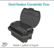 Gray* Germicide Tray for the Cold Sterilization of Dental, Tattoo, Steri-Soaker picture
