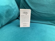 PHILOSOPHY Sweet Vanilla Fig 4oz / 120ml Eau De Toilette Spray NEW WITH BOX picture